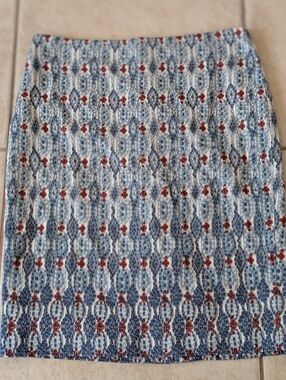 Loft Textured Pencil Skirt Size 8